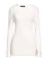 Exte Sweaters In White