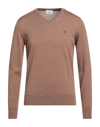 Brooksfield Sweaters In Brown
