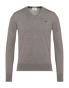 Brooksfield Sweaters In Grey