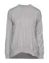 Alpha Studio Sweaters In Light Grey