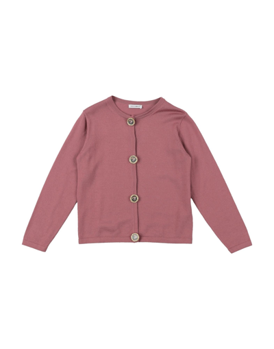 Dolce & Gabbana Kids' Cardigans In Pastel Pink