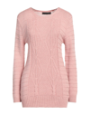 Exte Sweaters In Pastel Pink