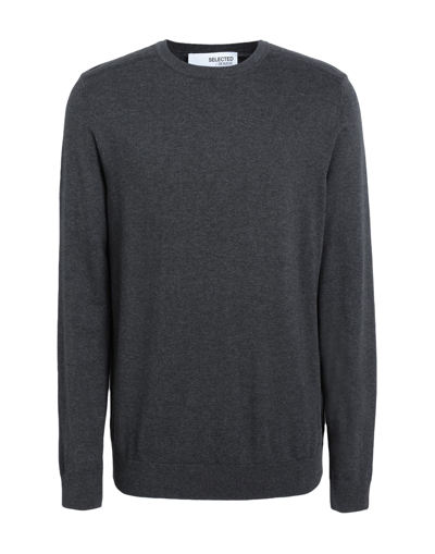 Selected Homme Sweaters In Grey