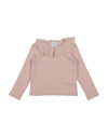 Le Petit Coco Kids' Cardigans In Pink