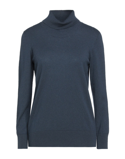 Barba Napoli Turtlenecks In Dark Blue