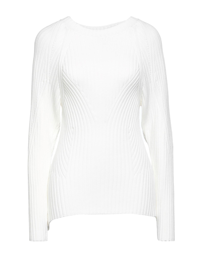 Space Simona Corsellini Sweaters In White