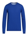 Grey Daniele Alessandrini Sweaters In Blue