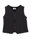 1+ IN THE FAMILY 1 + IN THE FAMILY TODDLER BOY CARDIGAN DARK BROWN SIZE 4 POLYESTER, POLYAMIDE, ELASTANE, ACRYLIC, CO