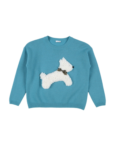 Il Gufo Babies' Sweaters In Azure