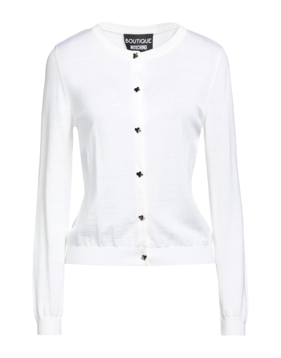 Boutique Moschino Cardigans In White