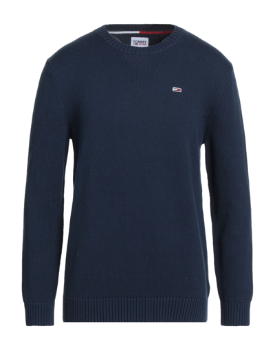 Tommy Jeans Sweaters In Blue