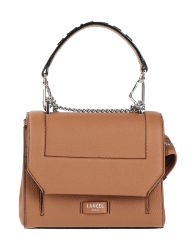 Lancel Handbags In Camel