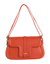 Tuscany Leather Handbags In Orange