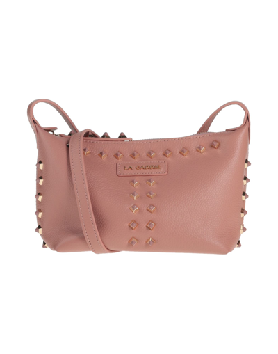La Carrie Handbags In Pastel Pink
