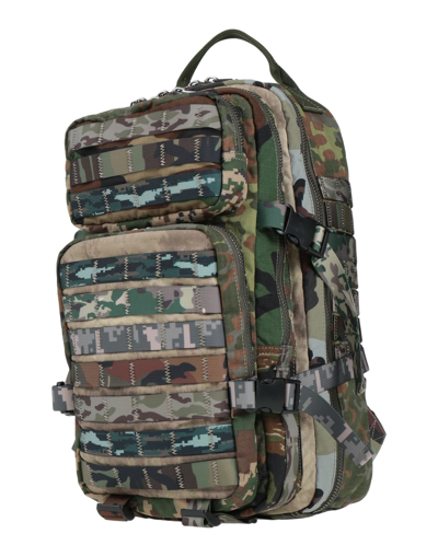 Diesel Backpacks In Military Green