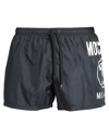 Moschino Swim Trunks In Black