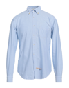 Tintoria Mattei 954 Shirts In Sky Blue