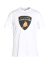 Automobili Lamborghini T-shirts In White
