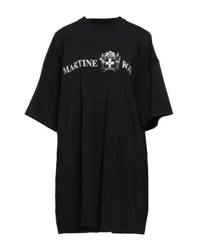 Martine Rose T-shirts In Black