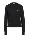 Maison Kitsuné Sweatshirts In Black