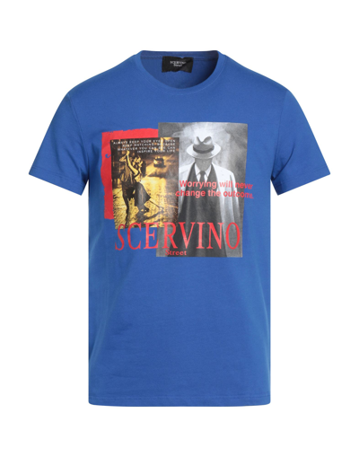 Ermanno Scervino T-shirts In Blue