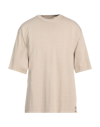 Novemb3r T-shirts In Beige