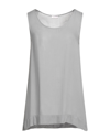Rossopuro Tank Tops In Grey