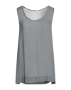 Rossopuro Tops In Grey