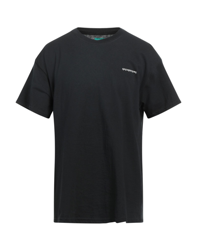 Backsideclub T-shirts In Black