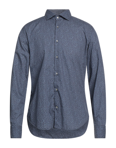 Brooksfield Shirts In Dark Blue