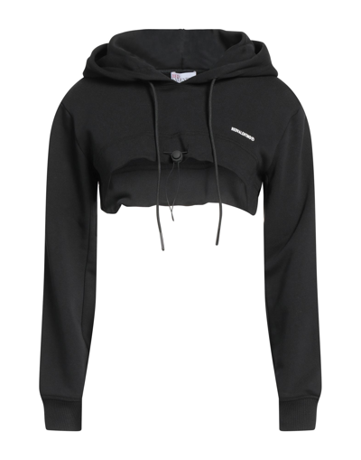 Red Valentino Sweatshirts In Black