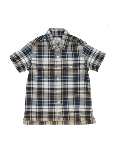 Woolrich Kids' Shirts In Ocher