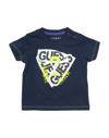 Guess Kids' T-shirts In Blue