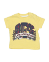 Guess Kids' T-shirts In Yellow