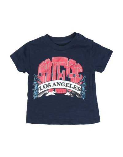 Guess Kids' T-shirts In Blue