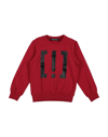 !m?erfect Kids'  Toddler Girl Sweatshirt Red Size 6 Cotton, Elastane