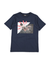 Neil Barrett Kids' T-shirts In Dark Blue