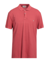 Brooksfield Polo Shirts In Pink