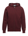 Carhartt Sweatshirts In Maroon