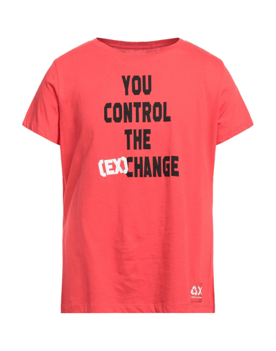 Armani Exchange T-shirts In Red