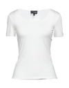 Emporio Armani T-shirts In Ivory