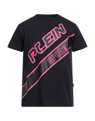 Plein Sport T-shirts In Blue