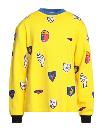 Castelbajac Sweatshirts In Yellow