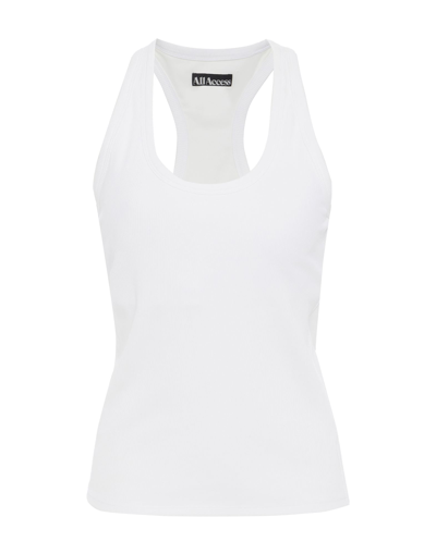 All Access Tank Tops In White