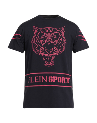 Plein Sport T-shirts In Blue