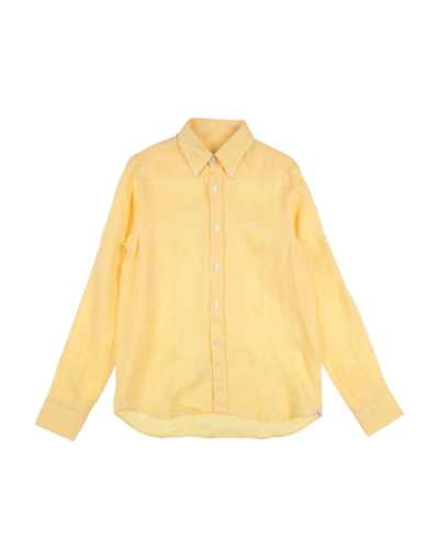 Harmont & Blaine Kids' Shirts In Yellow