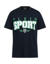 Plein Sport T-shirts In Blue