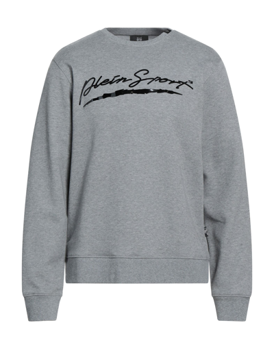 Plein Sport Sweatshirts In Grey