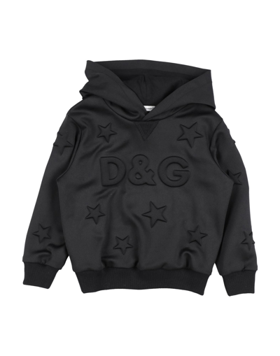 Dolce & Gabbana Kids' Sweatshirts In Black