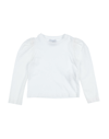 Le Petit Coco Kids' T-shirts In White